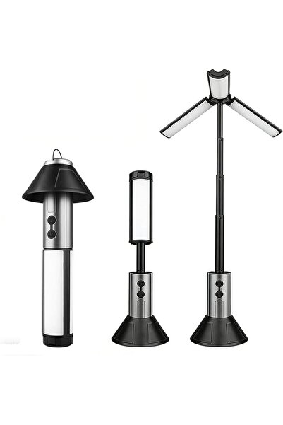 GENERAL Portable Camping Versatile LED Lanterns, 3000mAh Rechargeable Telesco...