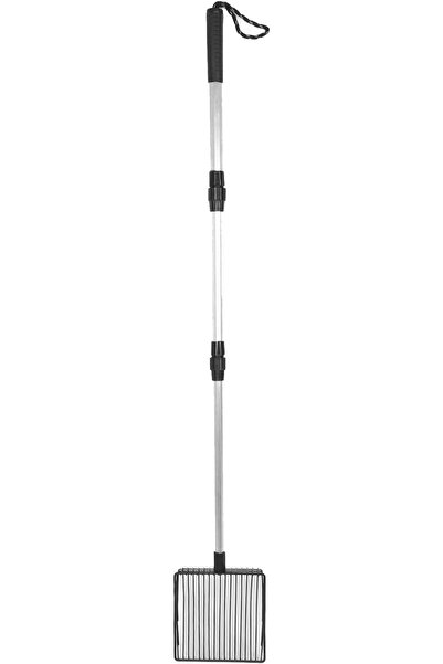 Dpofirs Extendable Metal Cat Litter Scoop, Long Handle Litter Sifting Shovel,...