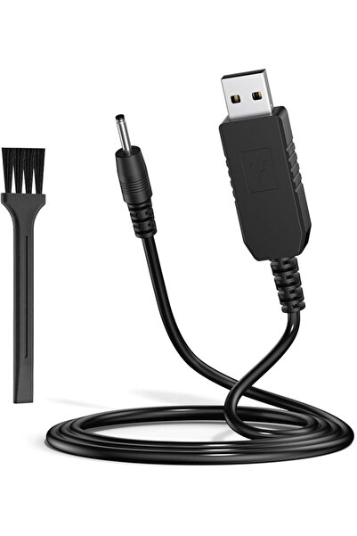 Zoye شاحن USB 2.3 فولت مع كابل شحن بطول 150 سم لماكينة حلاقة براون الكهربائية...