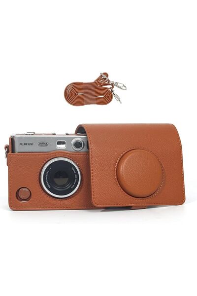 GENERAL حقيبة تخزين لحافظة كاميرا Instax Mini Evo، ملحقات واقية للكاميرا متوا...