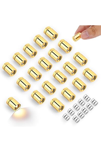Tazweeq 20 قطعة من مصابيح LED الصغيرة، أضواء LED زخرفية صغيرة تعمل بالبطارية ...