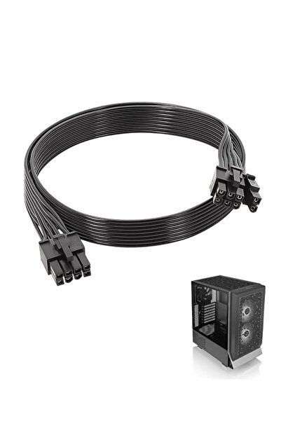 SYOSI كابل PCIe بـ 8 دبابيس بطول 60 سم، كابل طاقة نحاسي لبطاقة الرسومات من 8 ...