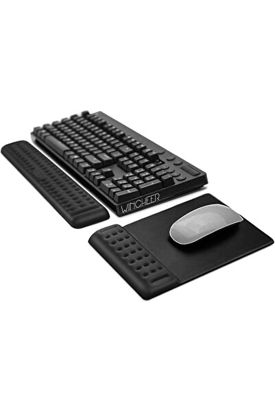 WinCheer Keyboard Wrist Rest & Mouse Pad with Wrist Support, Memory Foam Gami...