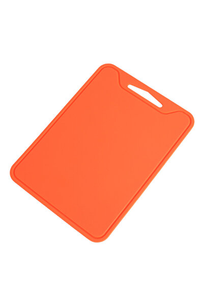 Generic Brand Covoraș de tăiat din silicon, tocător portabil, silicon portoca...