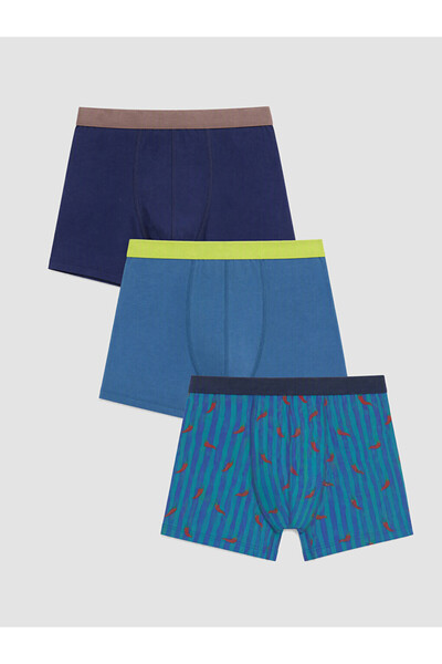 LC Waikiki I Cotton Flexible Men's Boxer 3-Pack from Freezen Store