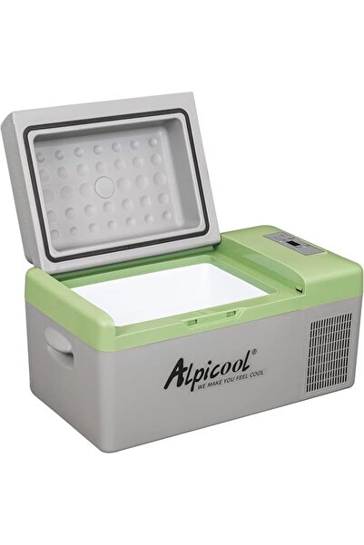Alpicool ثلاجة محمولة Y20T، سعة 21 كوارت (20 لتر)، تبريد سريع، ثلاجة سيارة 12...