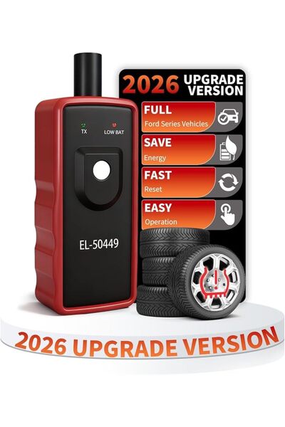 Bukela TPMS Relearn Tool, EL-50449 TPMS Reset Tool, Tire Pressure Sensor Prog...
