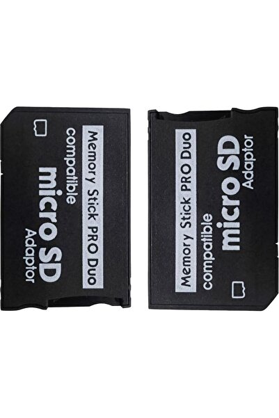 GENERAL محول بطاقة ذاكرة PSP، محول Funturbo من Micro SD إلى Memory Stick PRO ...