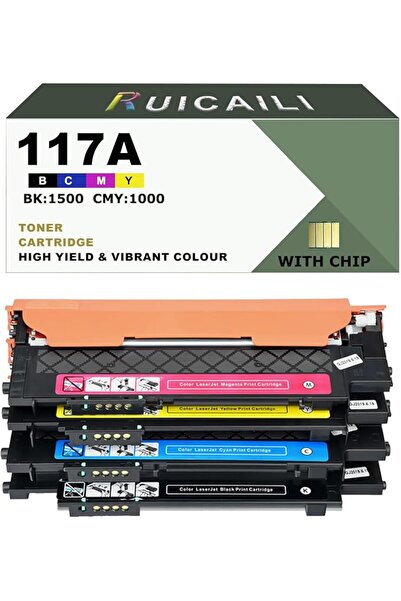 GENERAL خرطوشة حبر متوافقة 117A W2070A بديلة لطابعة HP LaserJet Color MFP 179...