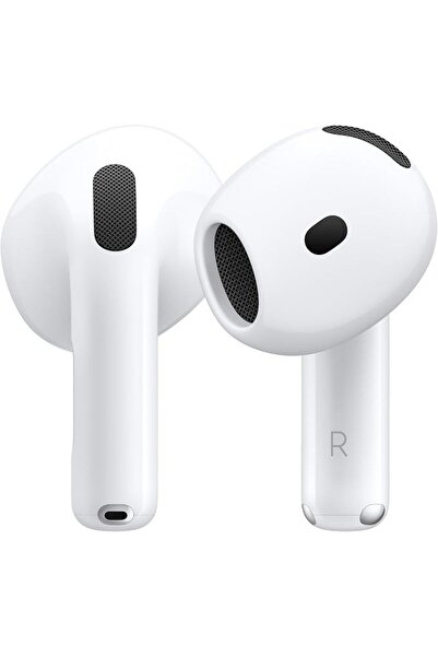 Appleton & Lange سماعات أذن لاسلكية Apple AirPods 4، سماعات رأس بلوتوث، صوت م...