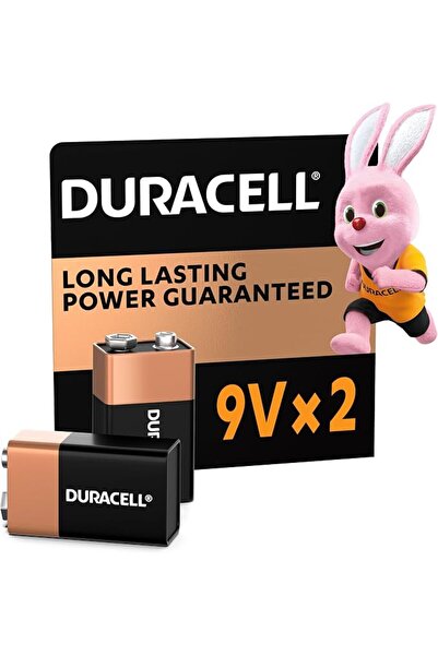 Duracell Yayınları Duracell 9 V Batteries, 2 Pieces