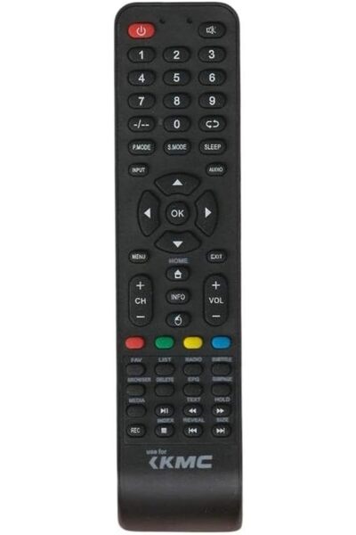 BURAQ جهاز تحكم عن بعد بديل متوافق مع تلفزيونات KMC الذكية LCD LED