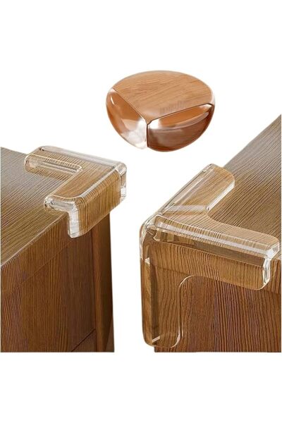 HONPOLO Table Corner Protector Transparent Anti-Collision Corner Glass Corner...