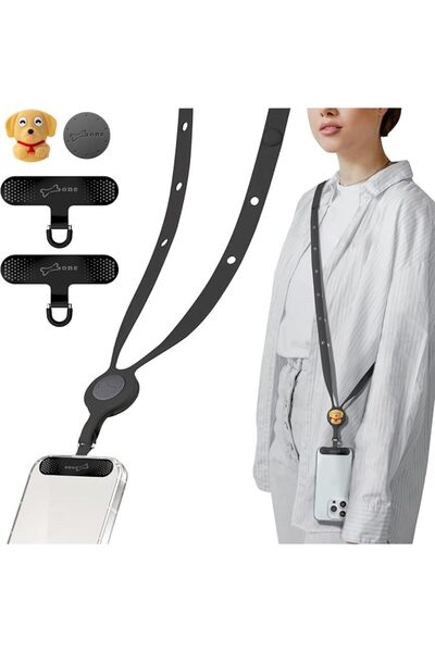 Bone Collection BONE Universal Cell Phone Lanyard Crossbody Neck Shoulder Sil...
