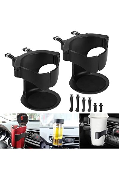 KASTWAVE Car Cup Holder, Universal Vent Water Bottle Holder Bracket with Car ...