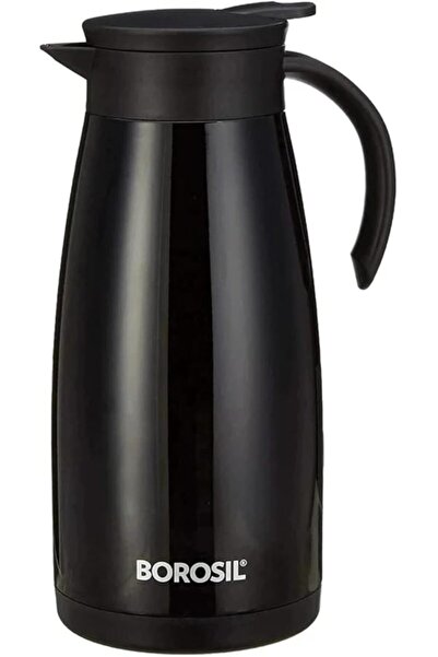 Borosil Insulated Stainless Steel Tea and Coffee Vacuum Thermos Flask, Black,...
