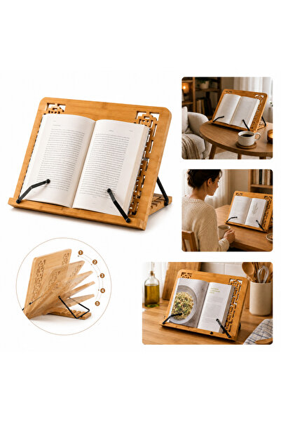 varioshop ®   Suport reglabil și pliabil pentru cărți, tablete și laptopuri, ...