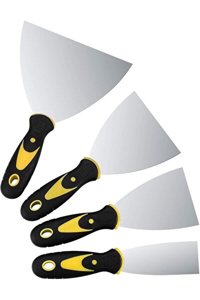 Alybrol 4 Pcs Stainless Steel Putty Knife Set, 1.5, 3, 4, 6 Inch Spackle Knif...