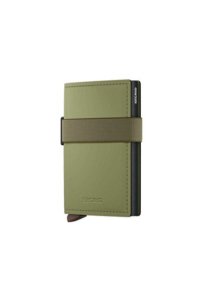 Secrid Bandwallet Matte Powder Card Holder Wallet, Green