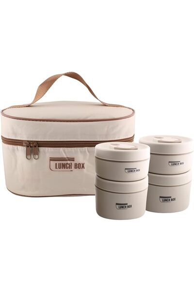 GENERAL Insulated Lunch Box with Bag and Cutlery - 2500ML Leak-Proof Stainles...
