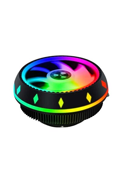 XASER CL-286 UFO RGB CPU FAN LGA 775/115X/1200/1700/AM2/AM3 İslemci Fanı