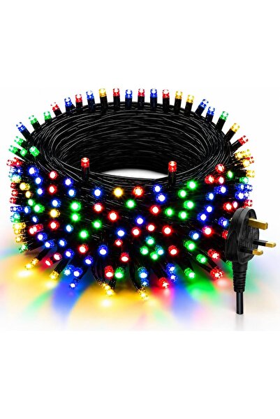 Generic Christmas Decorations, 25M 250 LED Christmas Tree lights, Warm White ...