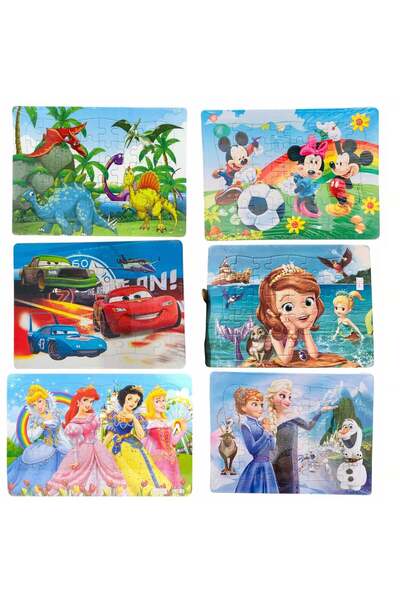 JML Puzzle din Carton 28x21cm pentru Copii 40pcs Diferite Modele