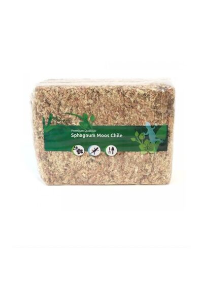 Sphagnum Botanicals Сфагнум мъх Премиум, сушен, от Чили, 1 кг, обем 45-50 лит...