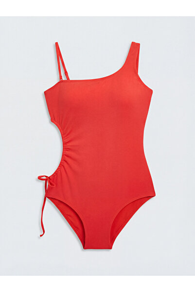 LC Waikiki Alita City Women's Swimsuit with Detachable Pads and Window Detail