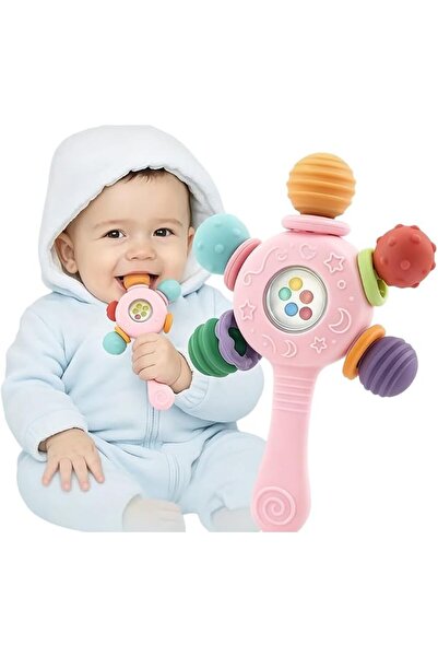 SmartMaster Baby Rattle and Teether Toy | Sensory Manhattan Ball | Early Educ...