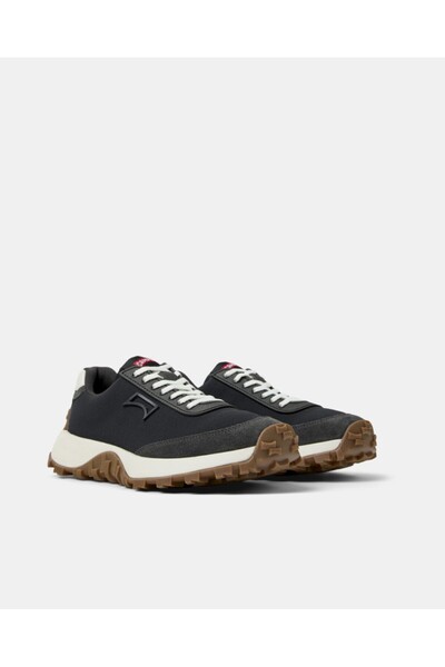 CAMPER Women's Brand Logo Suede and Leather Top Comfortable Foam Insole Polyster Blended Mesh Lined S