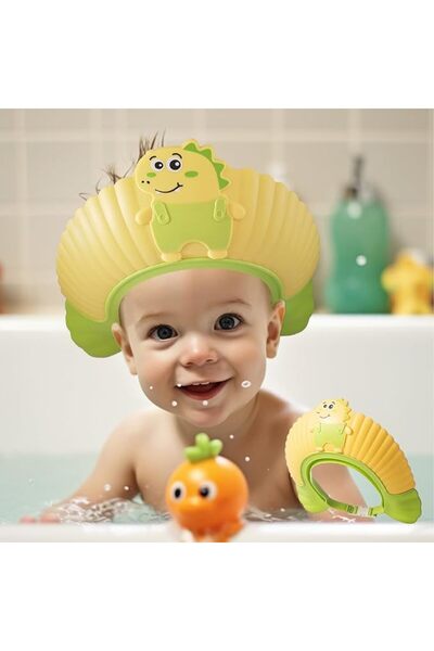 MAKINGTEC Adjustable Baby Shower Cap Shield and Kids Bath Visor, Eye and Ear ...