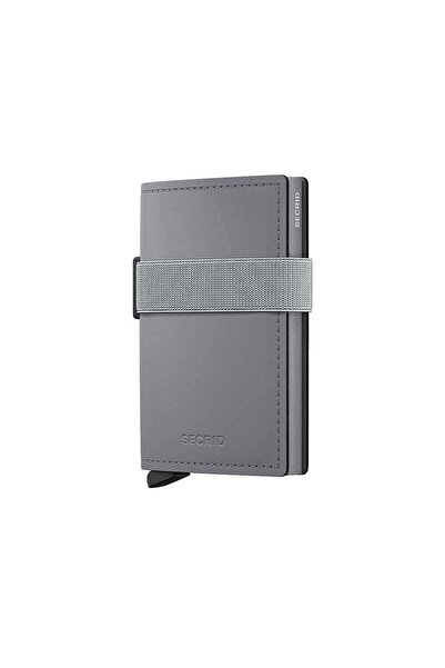 Secrid Bandwallet Matte Powder Card Holder Wallet, Gray