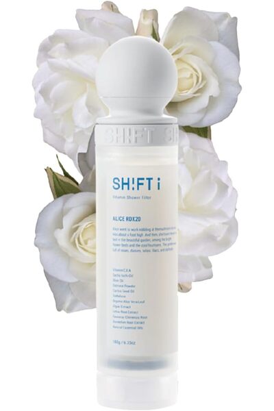 SHIFT SH!FT Shower Filter with Vitamin C for Hair and Skin Care Removes Chlor...