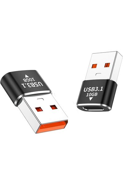 DORLANK محول USB نوع C (أنثى) إلى USB 3.1 ذكر، هيكل من سبائك الألومنيوم، شحن ...