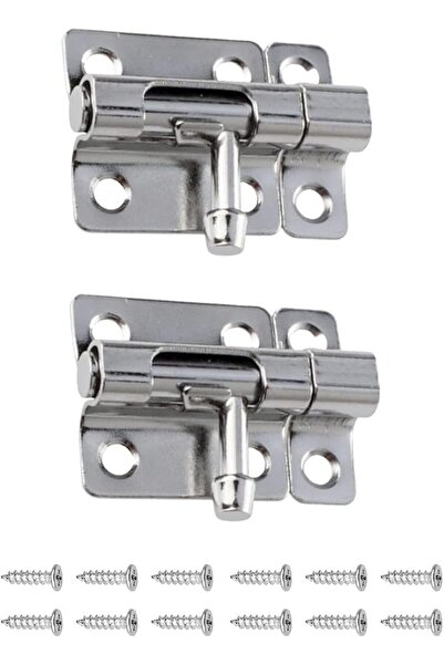 KASTWAVE 2 Sets Stainless Steel Sliding Bolt Locks, Heavy Duty Door Latches f...