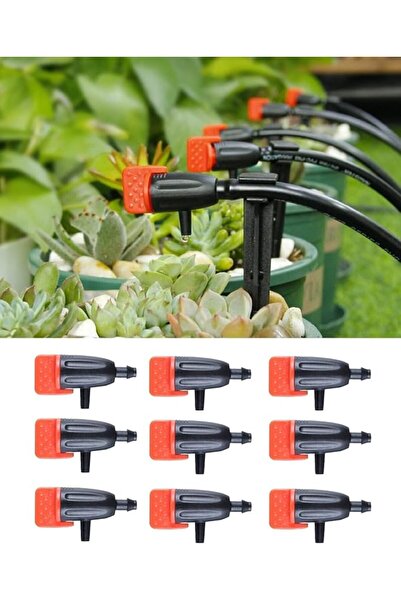 AZONEE Garden Irrigation Dripper, 30 Pack Adjustable Drip Emitters, Garden Su...