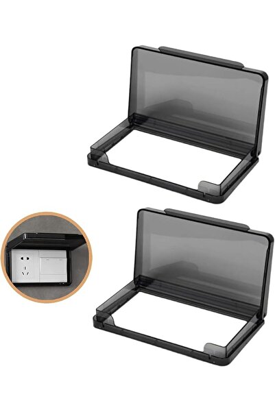 Tazweeq 2Pcs Socket Cover Box, Outlet Plug Covers with Advanced Plastic Mater...