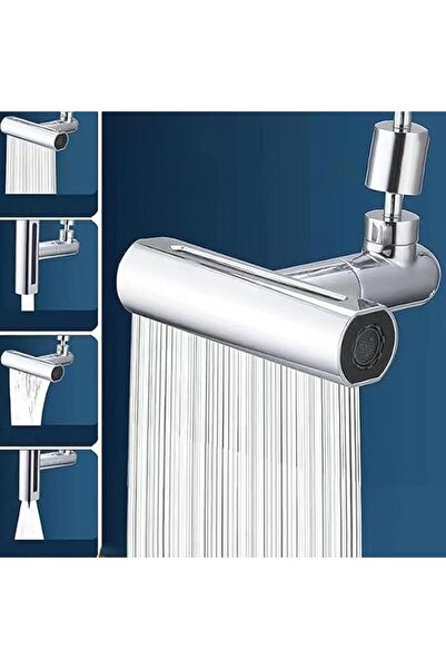 KOWVOWZ 360° Swivel Kitchen Faucet Extender, Splash-Proof Faucet Water Saving...