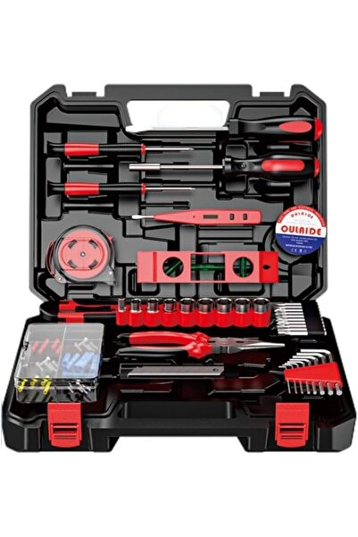BOOMBOOMBOOM 83-Piece Home Tool Kit,Basic Home Repair Tool Set,General Mechan...