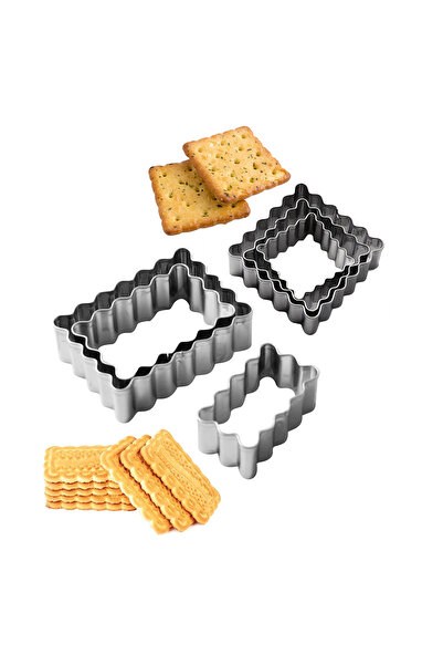 Generic Brand Set 6 forme mini biscuiți , Decupatoare , Pentru biscuiți, fond...