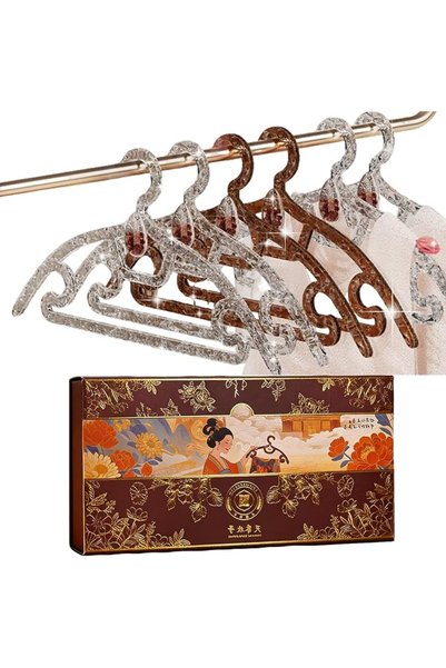 Generic MuSylonz 6PCS Clothes Hangers with Aromatherapy, Double-Layer Anti Sl...
