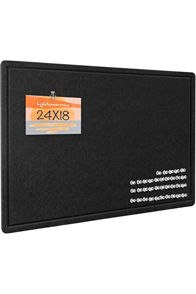 KASTWAVE Felt Bulletin Board, 23.6x17.7 Inch Foldable Pin Board for Wall, Dec...