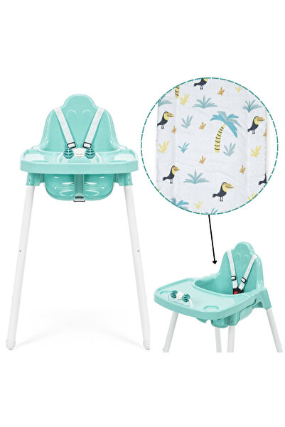 Casual Feed & Play Oyuncaklı Mama Sandalyesi Mint Yesili-Mama Sandalyesi Mind...