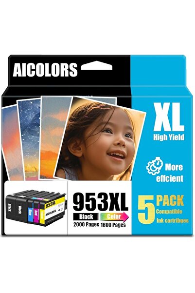 GENERAL 953XL Compatible Ink Cartridge Replacement for HP 953XL with Advanced...