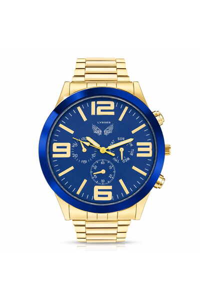Generic Brand Ulysses CB55 – ceas bărbătesc Auriu, mecanism Quartz