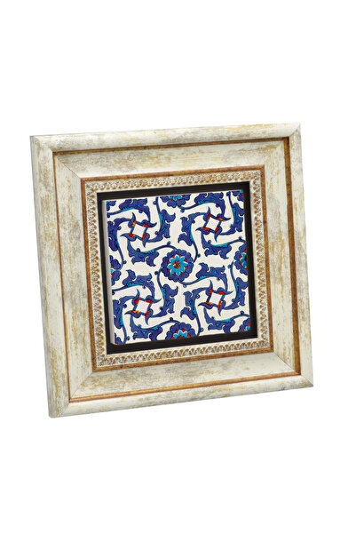 Sadrazam Rüstem Paşa Mosque Rumi Wheel Tile Pattern Printed Natural Stone Tab...