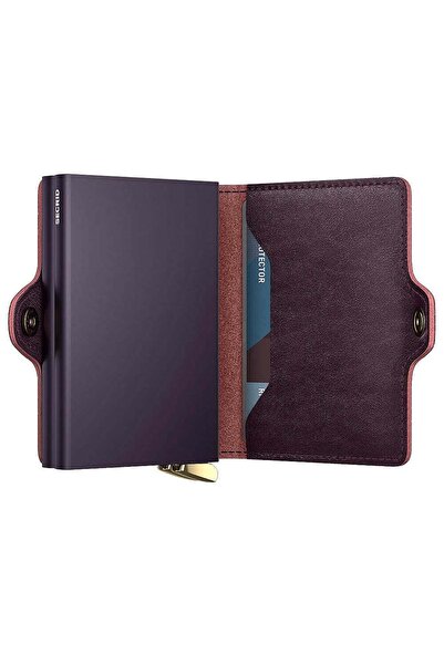 Secrid Premium Twinwallet+ Basco Kartlık Cüzdan, Bordo