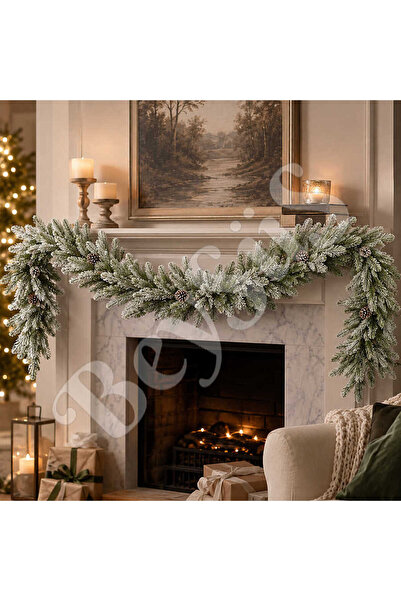 BeySüS Yılbaşı Karlı Garland 2 m İthal