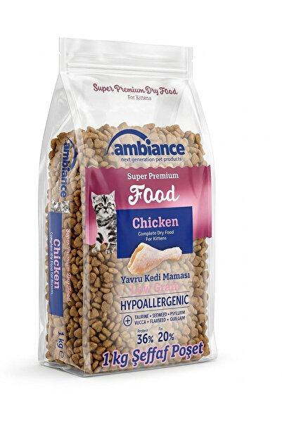 MOTTO Ambiance Hypoallergenic Yavru Kedi Maması 1 kg Şeffaf Poşet